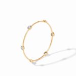 Milano Luxe Bangle-Chalcedony Blue-S main image 1