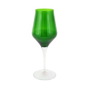 Contessa Emerald Water Glass