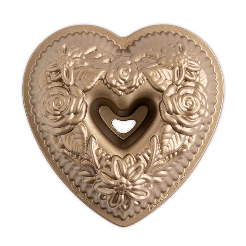 Nordic Ware Floral Heart Bundt® Pan