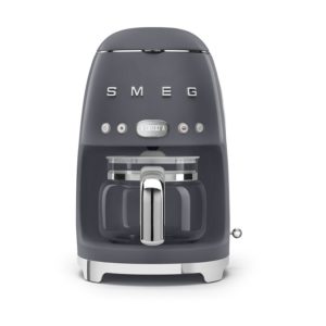 Smeg Retro Style Coffee Maker Machine - Gray
