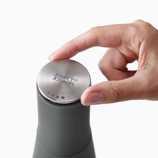 Milltop™ Salt & Pepper Mills Set - Grey