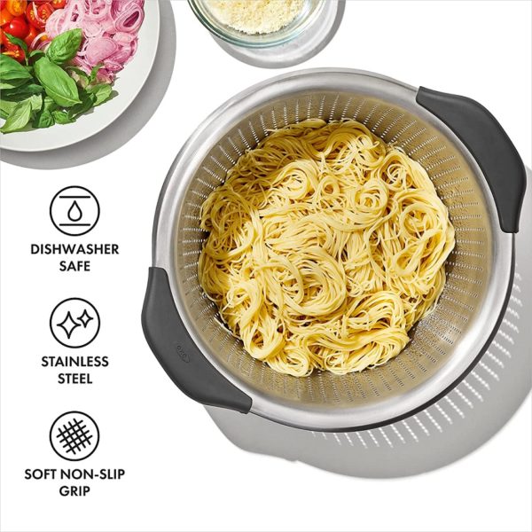 OXO Good Grips Stainless Steel 5 qt Colander
