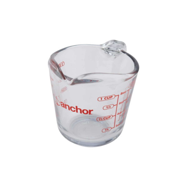 Anchor Hocking 1 Cup Clear Glass Measuring Cup