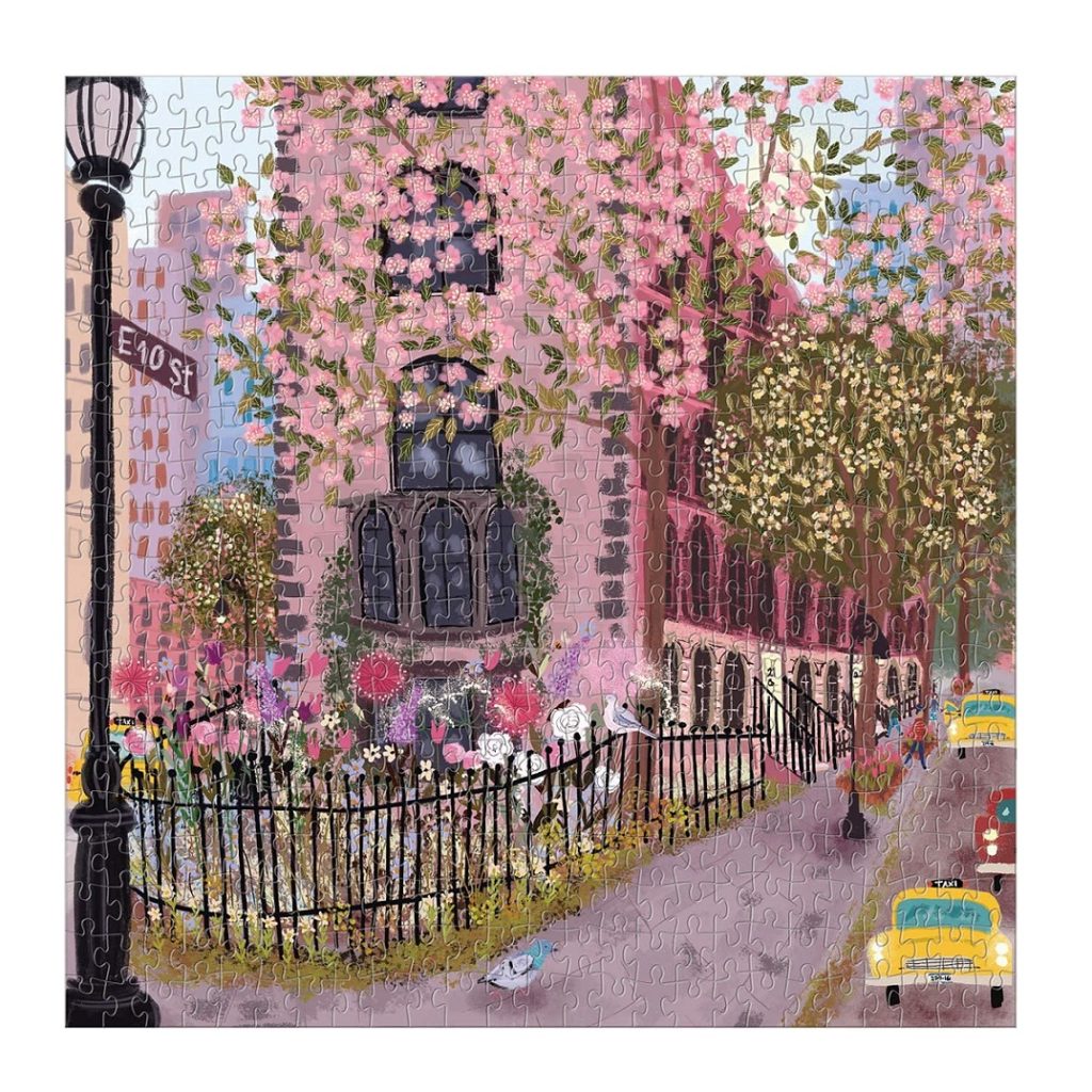Blooming Streets 500 Piece Puzzle