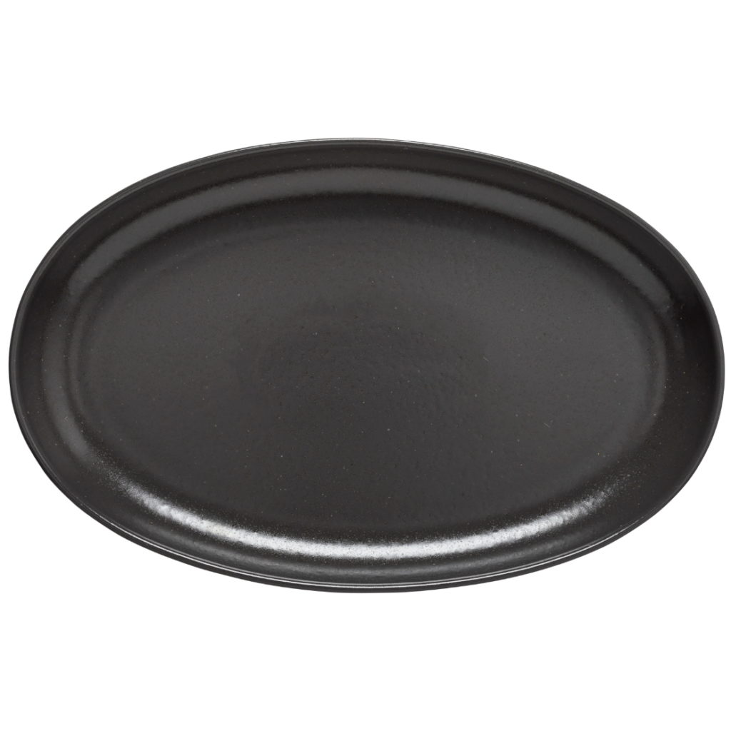 Casafina Pacifica Medium Oval Platter – Seed Grey