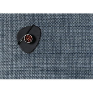 Chilewich Basketweave Rectangle Placemat - Denim