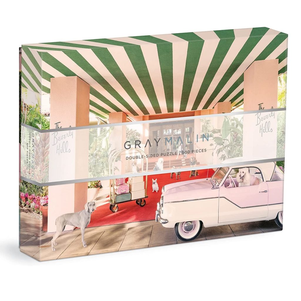 Gray Malin The Dogs at the Beverly Hills Hotel 500 Piece DoubleSided