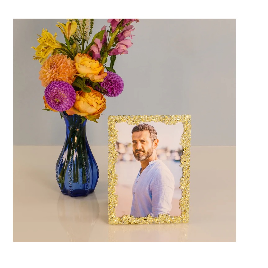 Olivia Riegel Lottie Frame 4"x6" Gold Berings