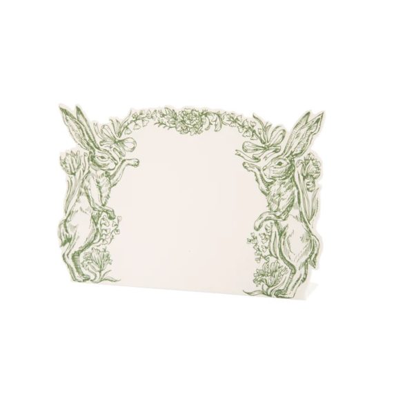 Greenhouse Hares Place Cards
