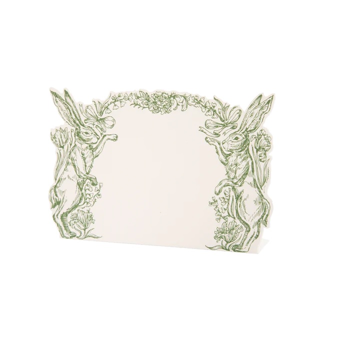 Greenhouse Hares Place Cards