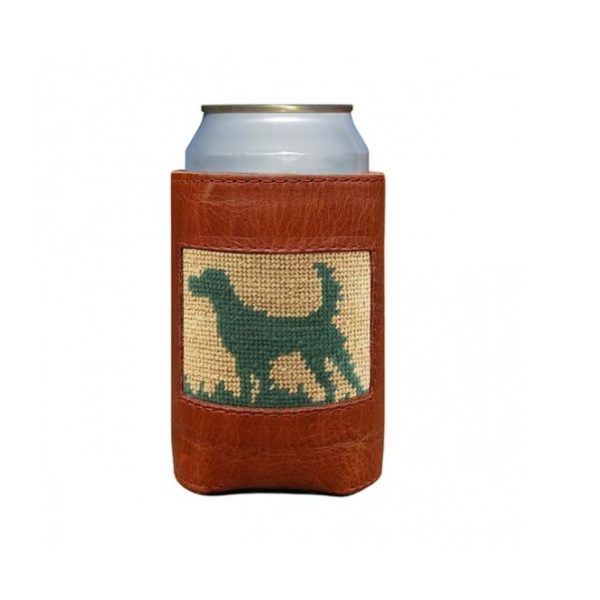 Hunting Dog Needlepoint Can Cooler