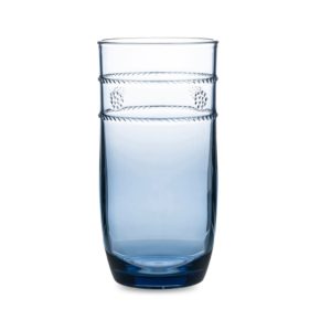 Isabella Acrylic Large Beverage Glass - Dark Blue