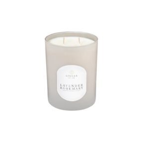 Lavender Rosemary Two Wick Candle