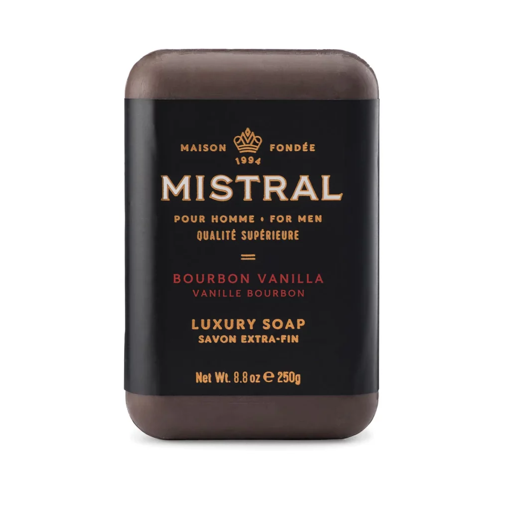 Mistral Bourbon Vanilla Eau De Parfum & Bar Soap Gift Set3