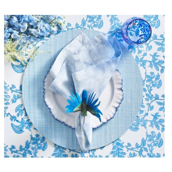Portofino Placemat in Periwinkle