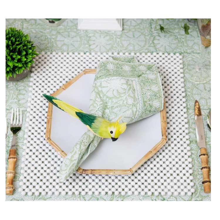 Kim Seybert Provence Napkin Mint Berings