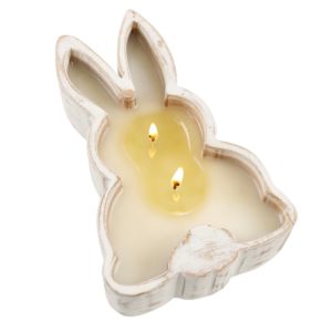 Lux Fragrances Wooden Rabbit 2 Wick Candle