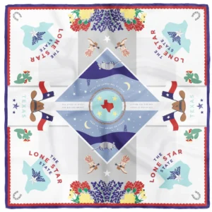Saturday Silks Lone Star State Saturday Scarf