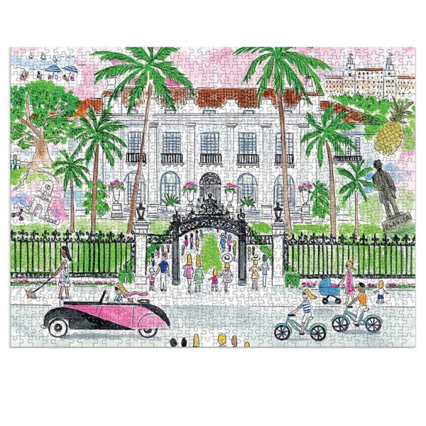Michael Storrings A Sunny Day in Palm Beach 1000 Piece Puzzle
