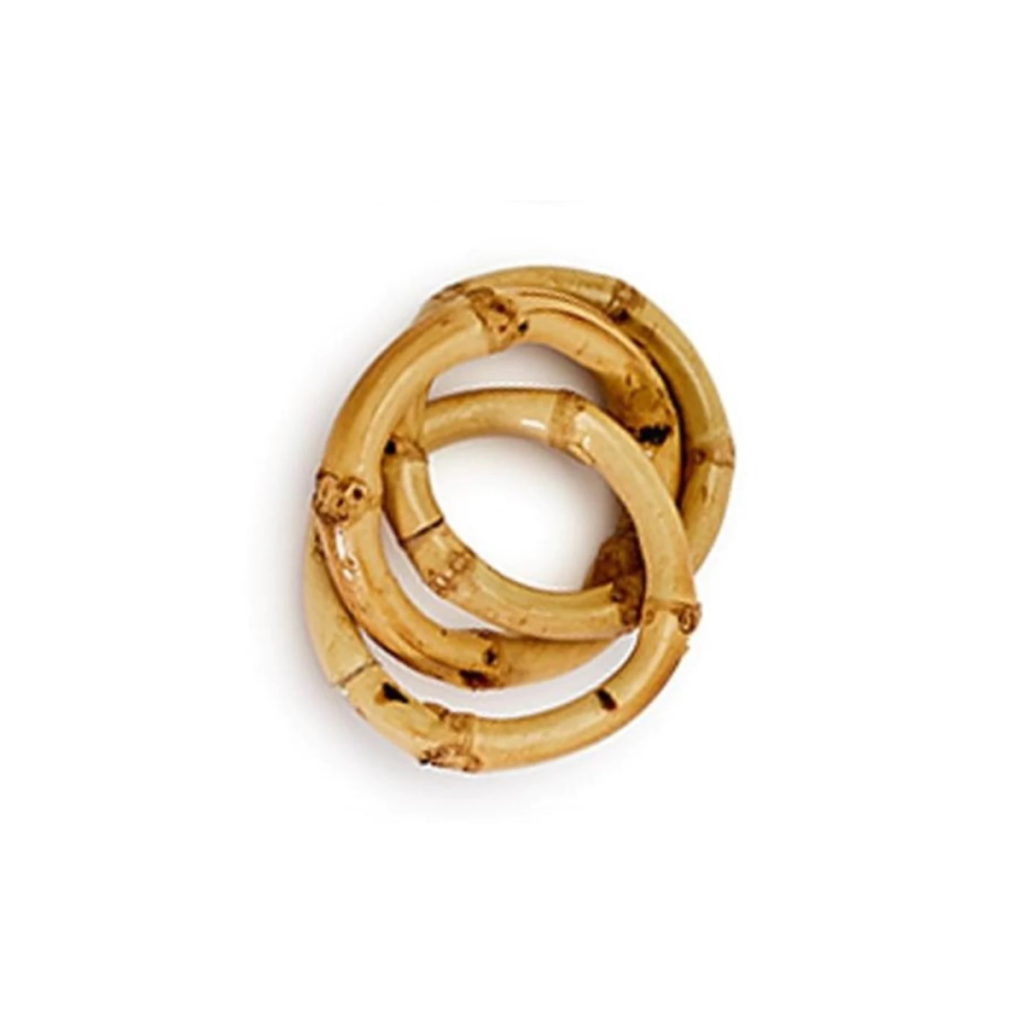 Two's Company Bamboo Napkin Ring