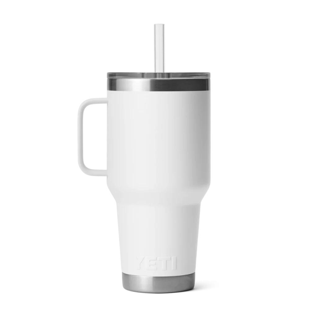 YETI Rambler 35 oz Straw Mug in White
