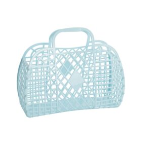 Retro Basket (Large) - Blue