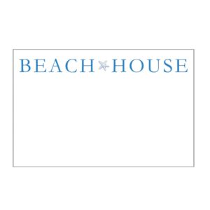 Beach House Slab Notepad