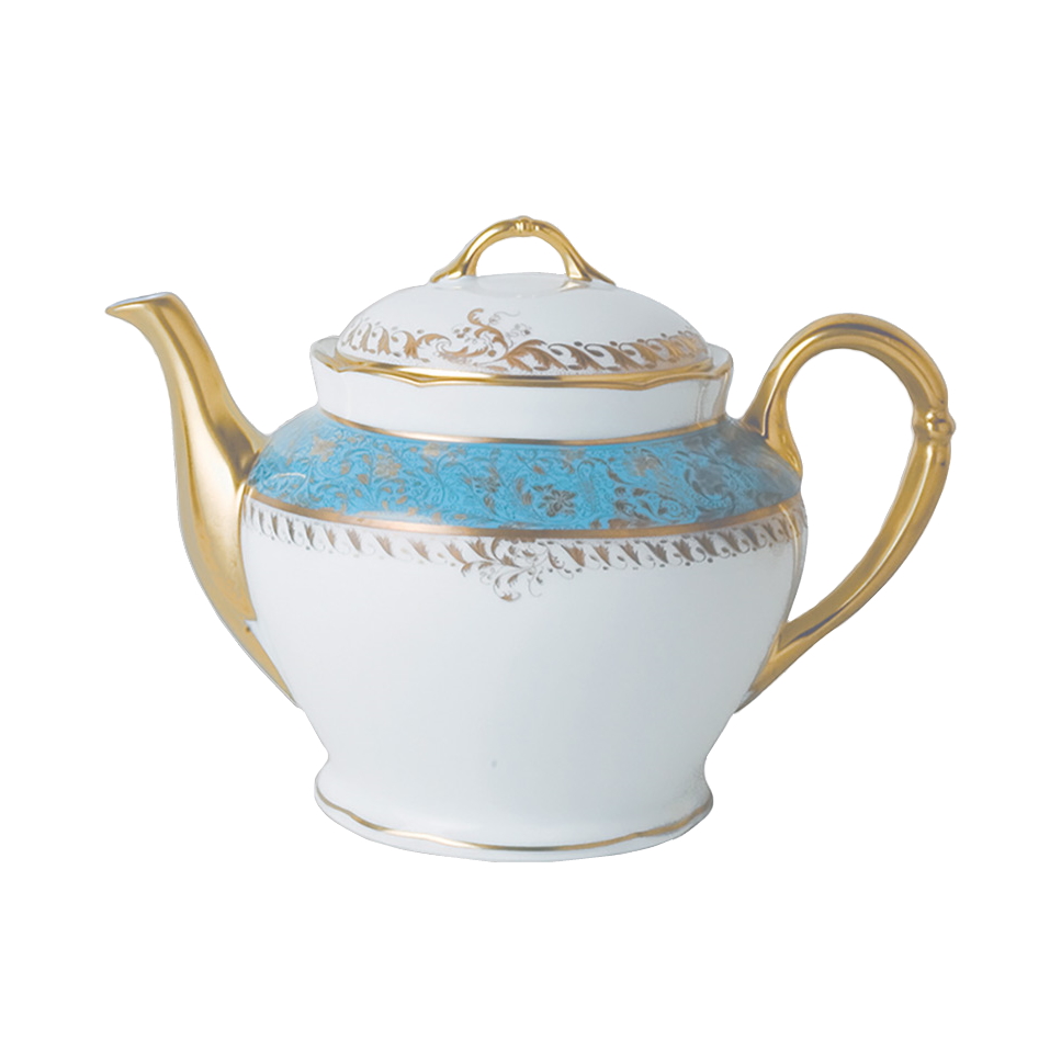 Bernardaud Eden Turquoise Teapot