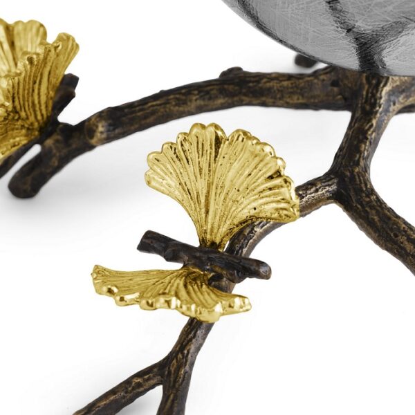 Michael Aram Butterfly Ginkgo Footed Vase - Medium