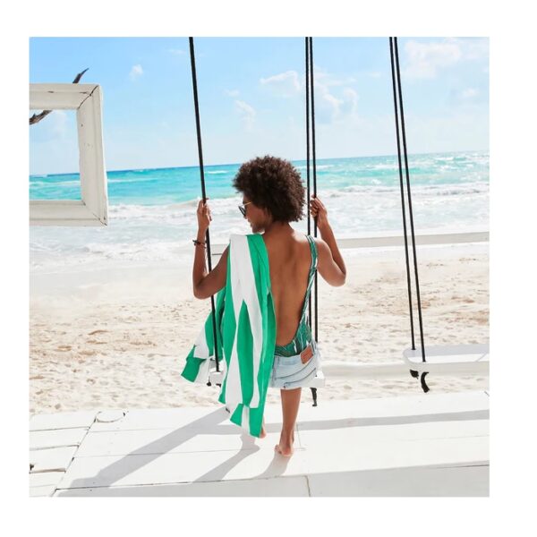 Quick Dry Towel - Cabana - Cancun Green