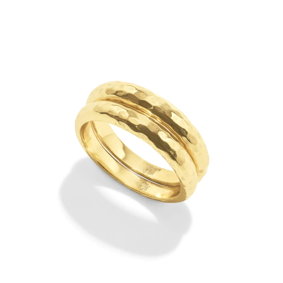 Capucine De Wulf Cleopatra Slice Stacking Ring Set