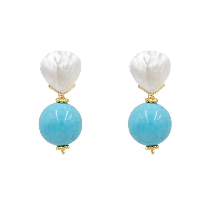 Hazen Claire Earrings - Turquoise