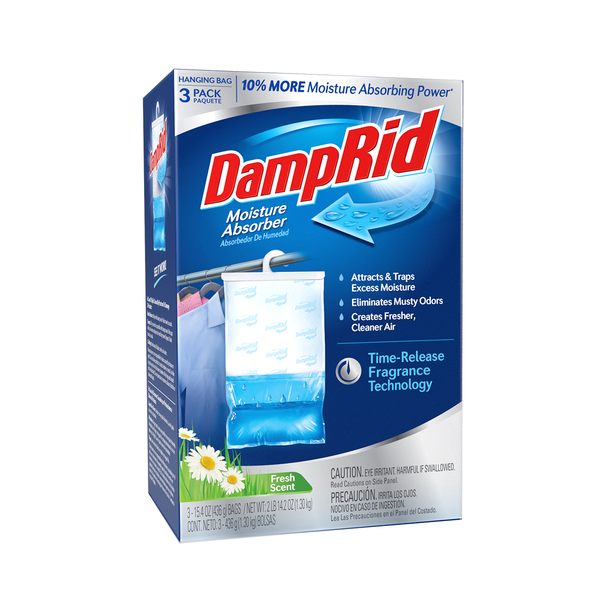 DampRid Hanging Moisture Absorbers 3Pack Fresh Scent Berings