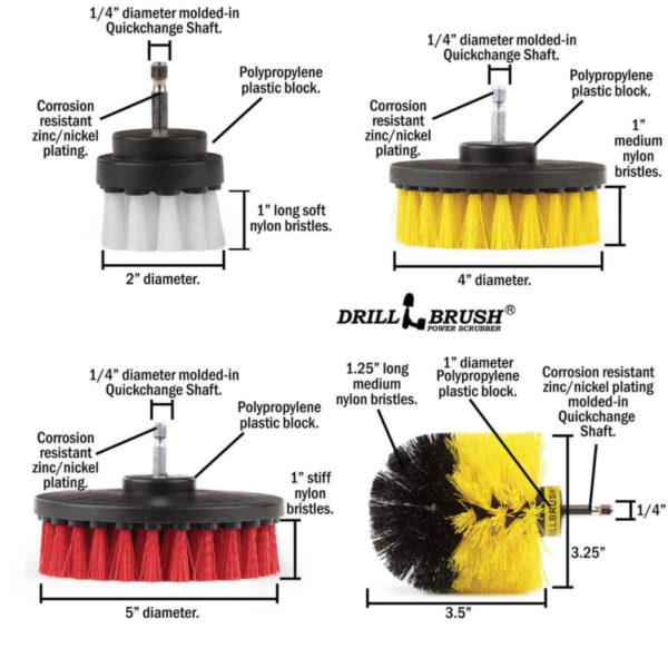 Drillbrush Variety Brush Set2