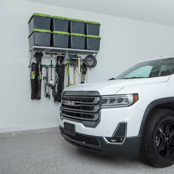 Easy Track 64" Utility Shelf and Track Storage System Berings