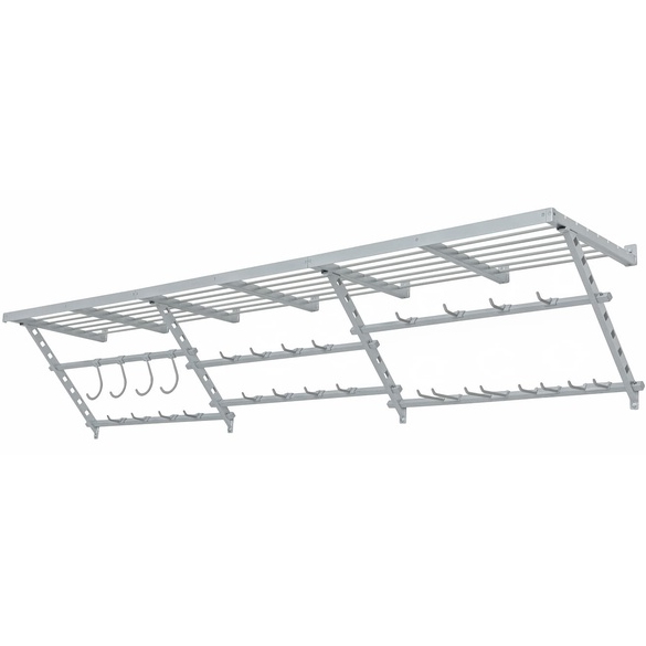 Easy Track 96" Ultimate Shelf and Track Storage System Berings
