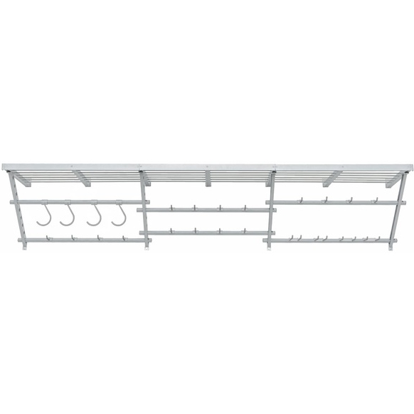 Easy Track 96" Ultimate Shelf and Track Storage System Berings