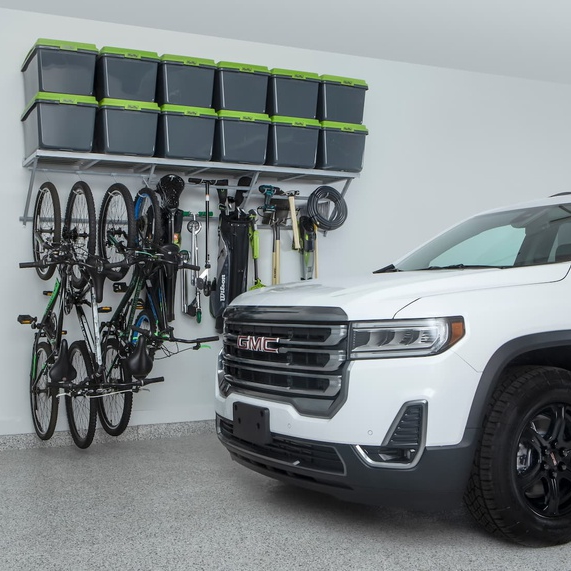 Easy Track 96" Ultimate Shelf and Track Storage System Berings