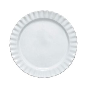 Costa Nova Festa Dinner Plate - White