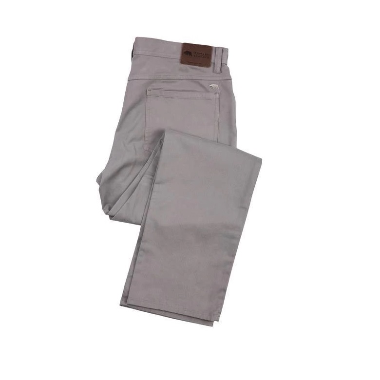 Five Pocket Stretch Pant - Steel Grey | Berings