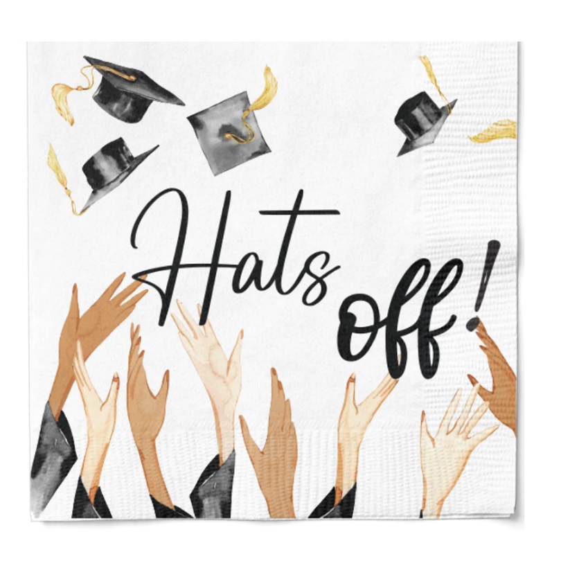 Graduation Paper Cocktail Napkins Berings