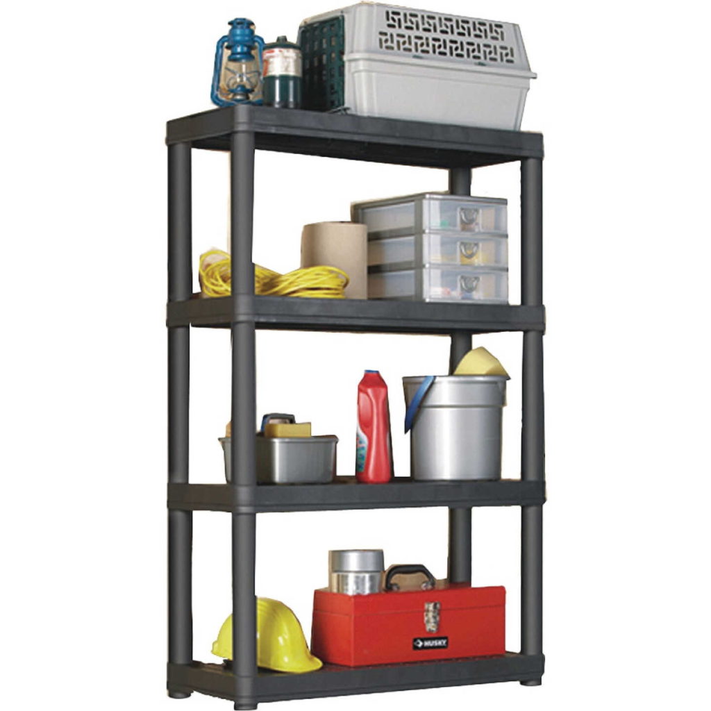 Heavy Duty Black 4 Ventilated Shelf Unit2