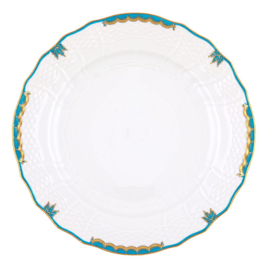 Herend Princess Victoria Turquoise Service Plate