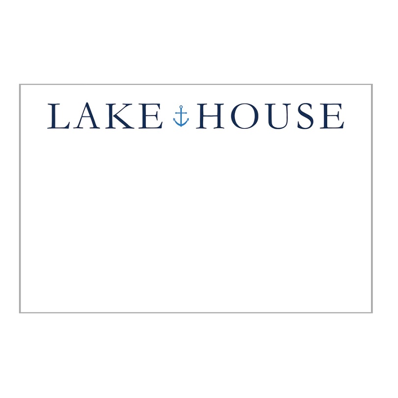 Lake House Slab Notepad