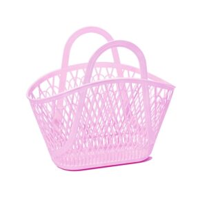 Sun Jellies Betty Basket Tote Bag - Lilac