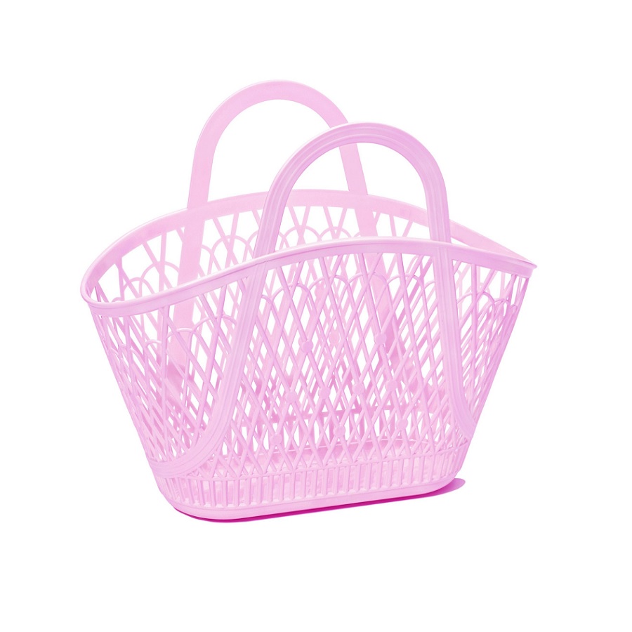 Sun Jellies Betty Basket Tote Bag - Lilac