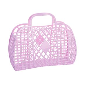 Retro Basket (Small) - Lilac