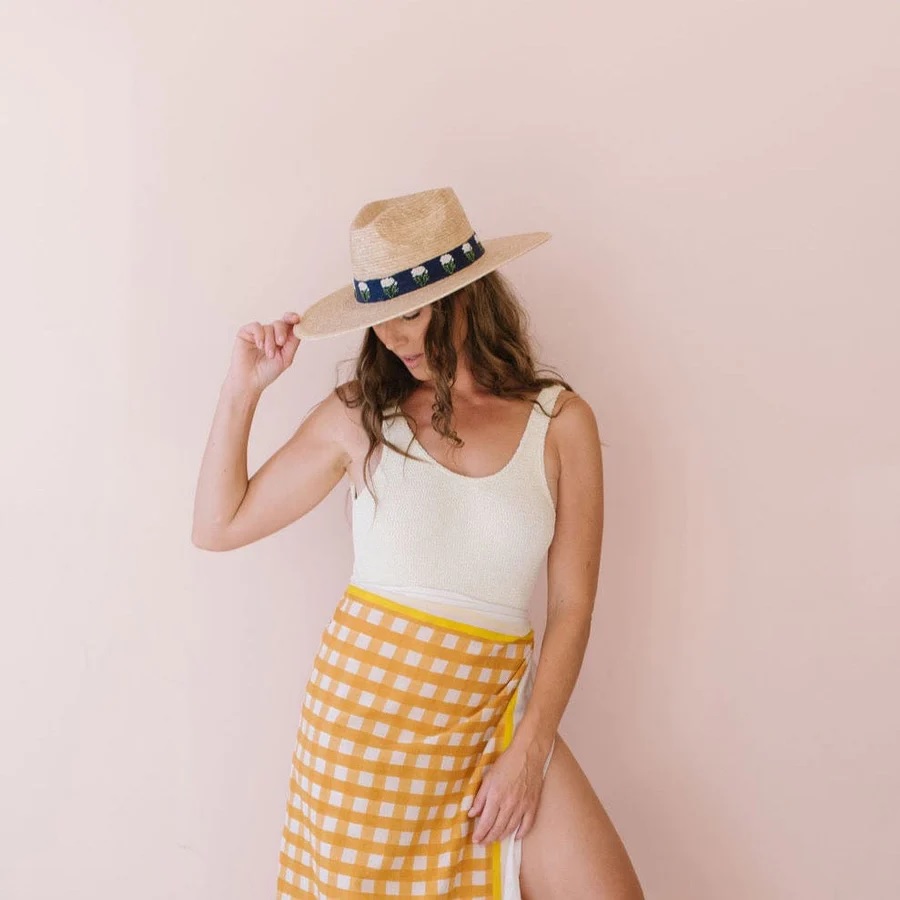 Sunshine Tienda - Marigold Palm Hat