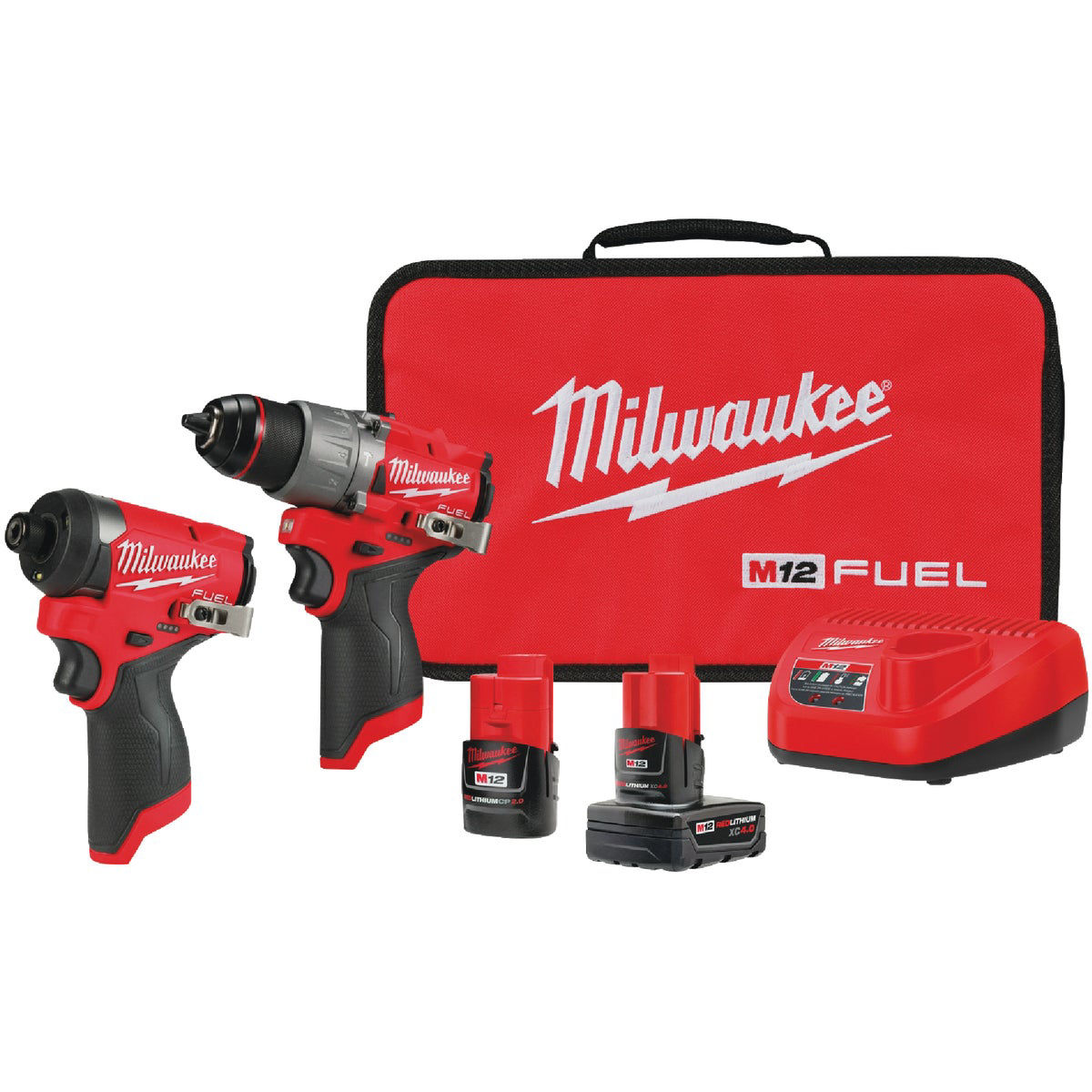 Milwaukee M12 Fuel 2-Tool Combo Kit