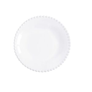Costa Nova Pearl Soup/Salad Plate - White